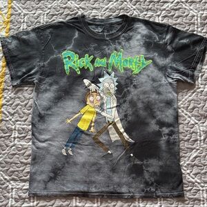 Rick and Morty Kids Graphic T-Shirt - Black